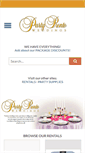 Mobile Screenshot of partyprontoweddings.com